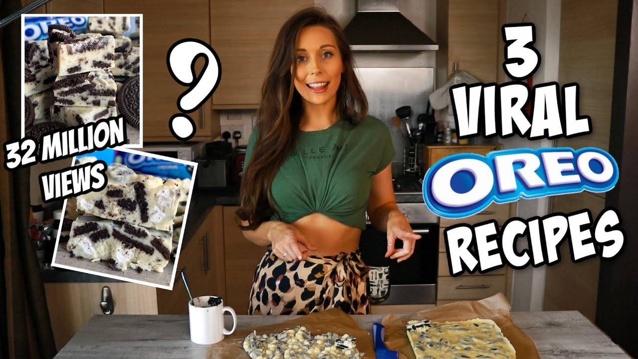EASY OREO DESSERT RECIPES | 3 VIRAL RECIPES