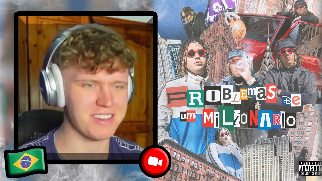 FIRST REACTION TO Problemas de um Milionário - WIU, Teto | Brazilian Music Reaction