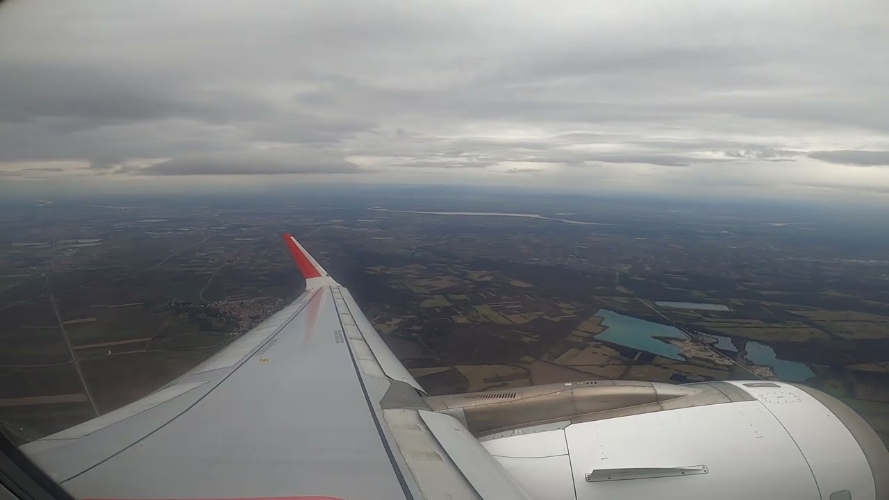 Tunisair TAR247 | Strasbourg LFST | Departure RWY 23 | Airbus A320neo TS-IMX