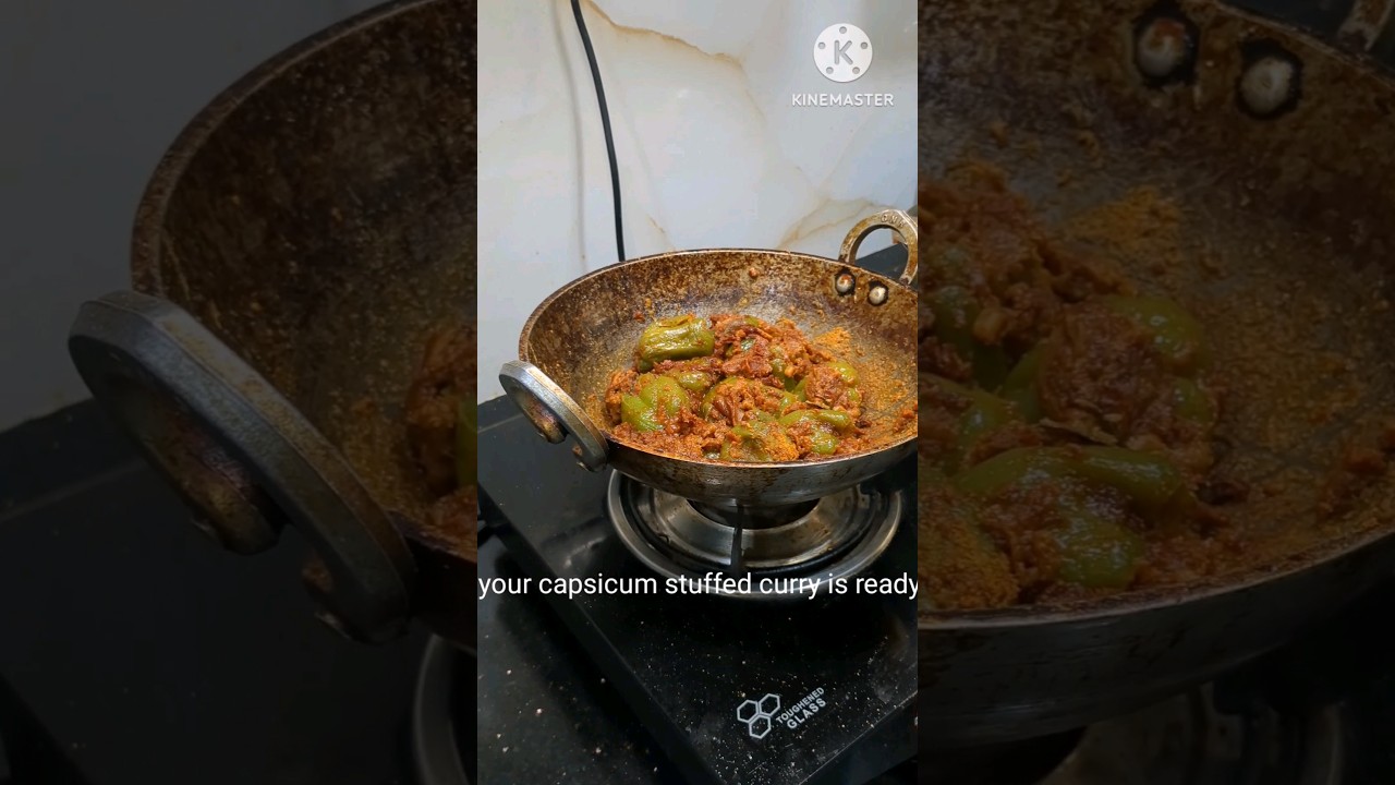 Stuffed Capsicum curry