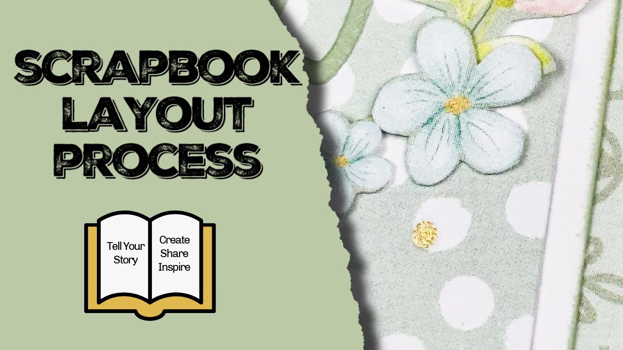 SCRAPBOOK LAYOUT PROCESS MARCH 2024 // CTMH HUNNY BUNNY  // #ctmhmaker ctmhmaker #scrapbooking