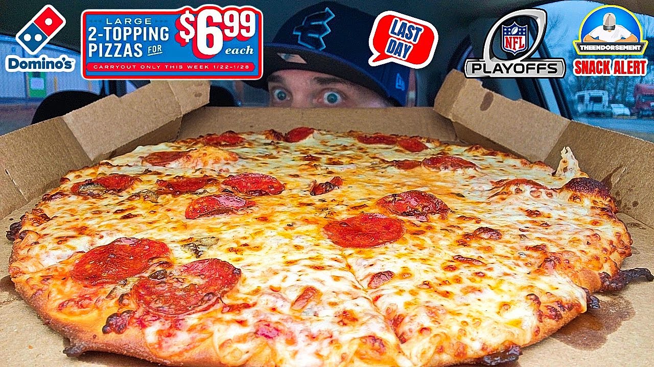 Domino's Pizza® $6.99 Large 2-Topping Pizza Deal! 🍕 | LAST DAY TODAY! | theendorsement
