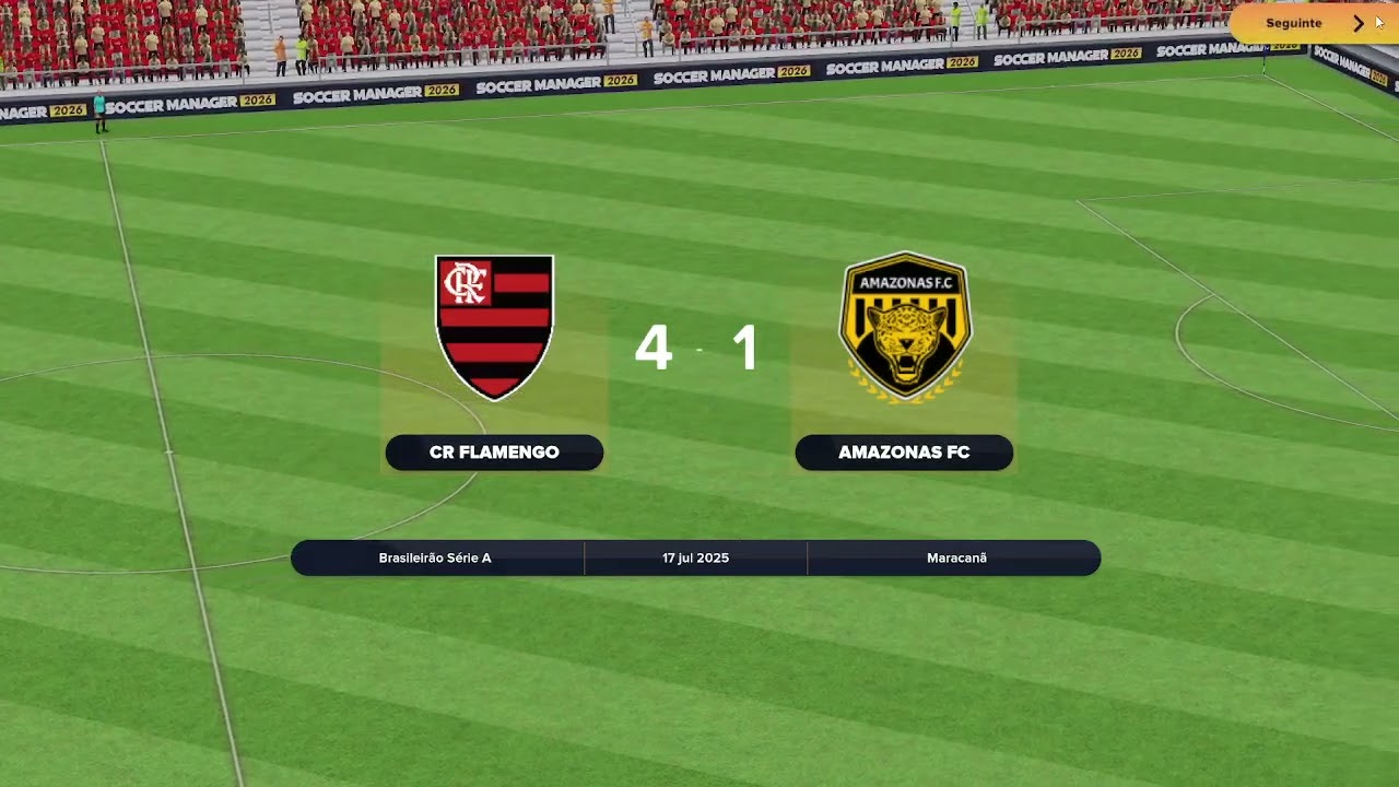 Carreira no amazonas no soccer manager 2026/ #11