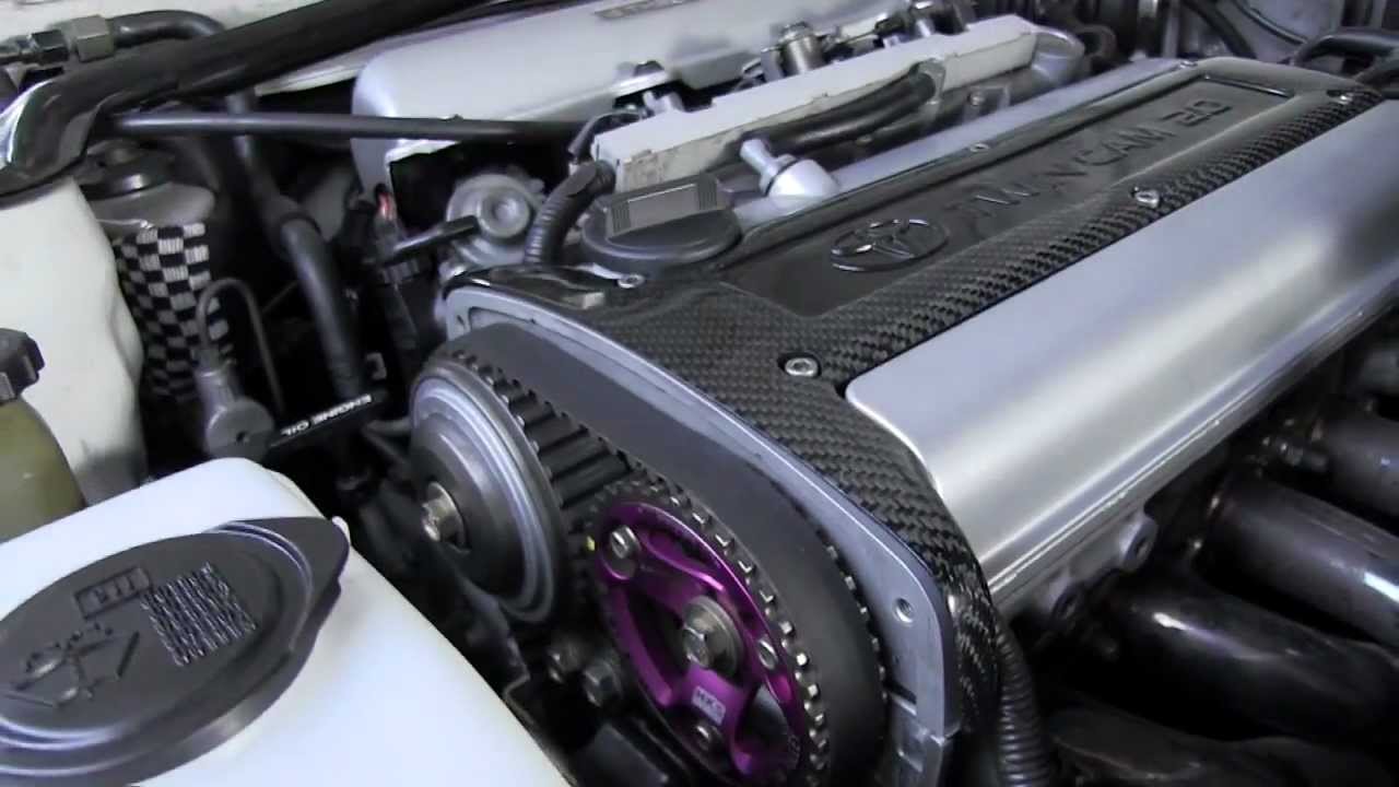 How to replace a 4AGE 20 valve VVT pulley