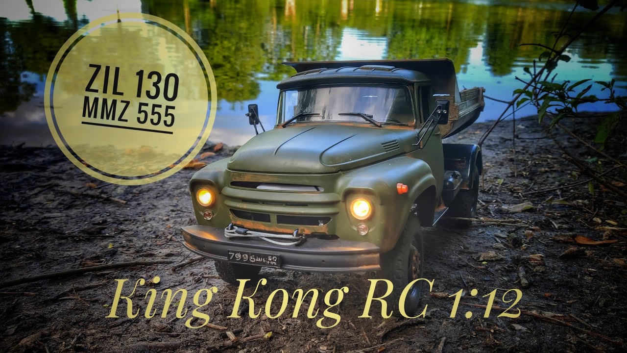 Rc Kingkong 1:12 Зил 130 самосвал #rc #lkw #diy #3d