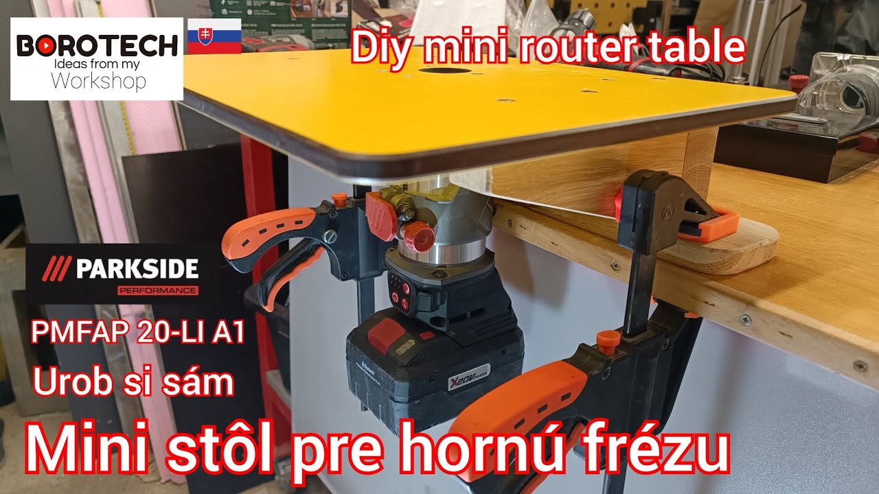 Мини-столик для фрезера PARKSIDE PERFORMANCE PMFAP 20-LI A1 №234