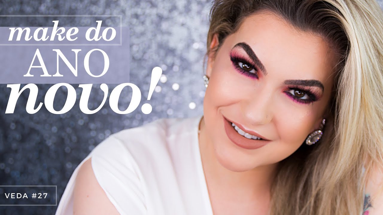 MAKE PARA O REVEILLON 2018 | VEDA #27 ALICE SALAZAR
