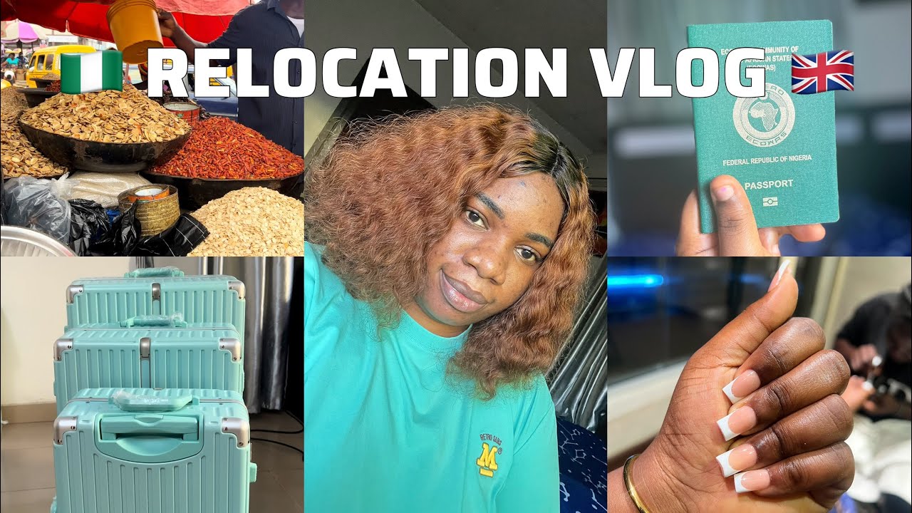 RELOCATION PREP VLOG TO THE UNITED KINGDOM 🇬🇧 FROM NIGERIA 🇳🇬 , PACKING FOOD,VISA APPROVAL SHOPPING