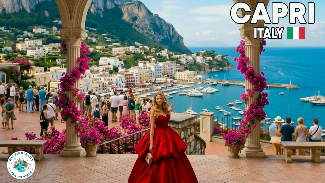 Capri, Italy 🇮🇹 | The Most Beautiful Island in the Mediterranean | 4K Walking Tour & Drone Views