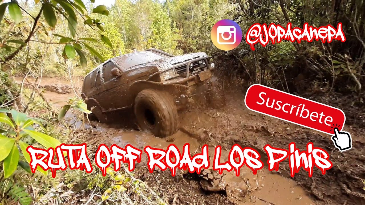 RUTA OFF ROAD 4x4 LOS PINIS Samurai Vitara Terrano Hilux Tacoma Land Cruiser  parte 2 | Jopa Canepa