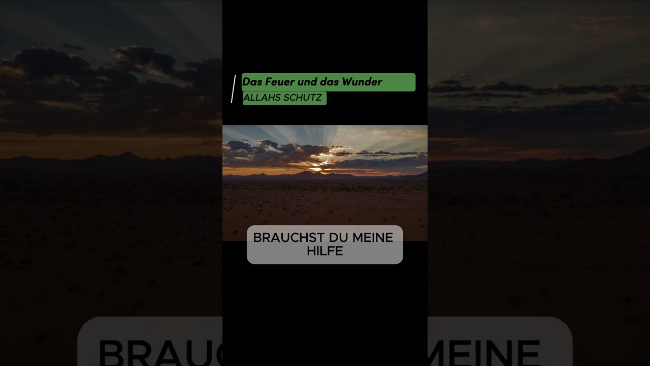Das Wunder Abrahams (A.S.) - Islam  #glaube #sabr #islamischebotschaft #allah #islam