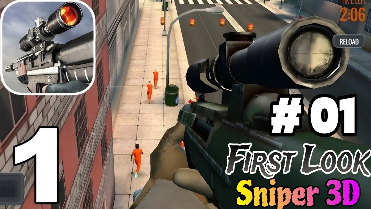 Sniper 3D Game 🎮 || first look 😯💪 || पहली बार 💥⚡
