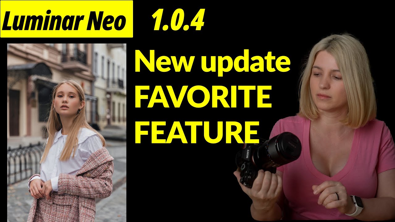 Luminar Neo software update. 1.0.4