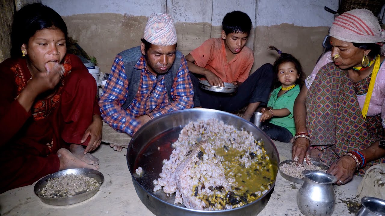 dharme brother's family in remote rural Nepal || a village family from Nepal ||