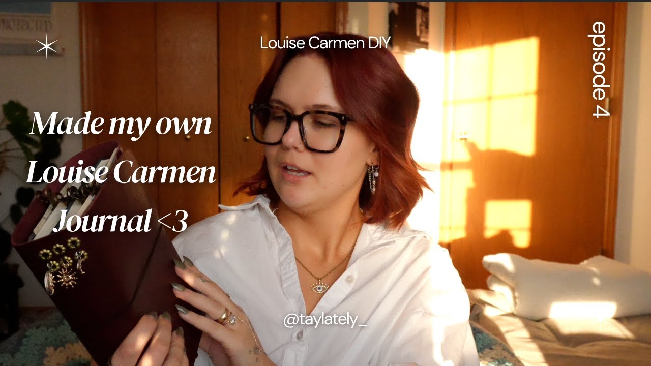DIY a Louise Carmen Journal with me