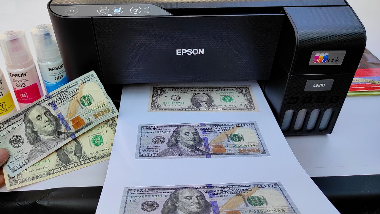 Scan & Print quality test! mejor fotocopiadora barata / Epson L3210 Complete installation Process