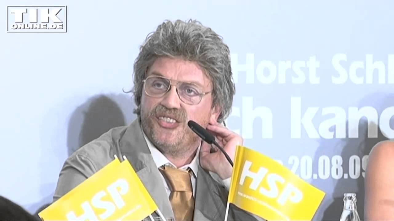 Kult-Pressekonferenz mit Hape Kerkeling alias Horst Schl&auml;mmer in voller L&auml;nge! 