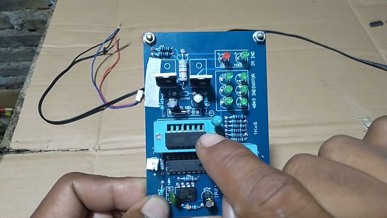 CARA TES IC IR 2110 dan ic 4049