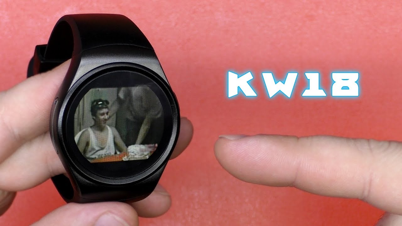 НЕ ГЛУПЫЕ ЧАСЫ с SIM-картой! KW18