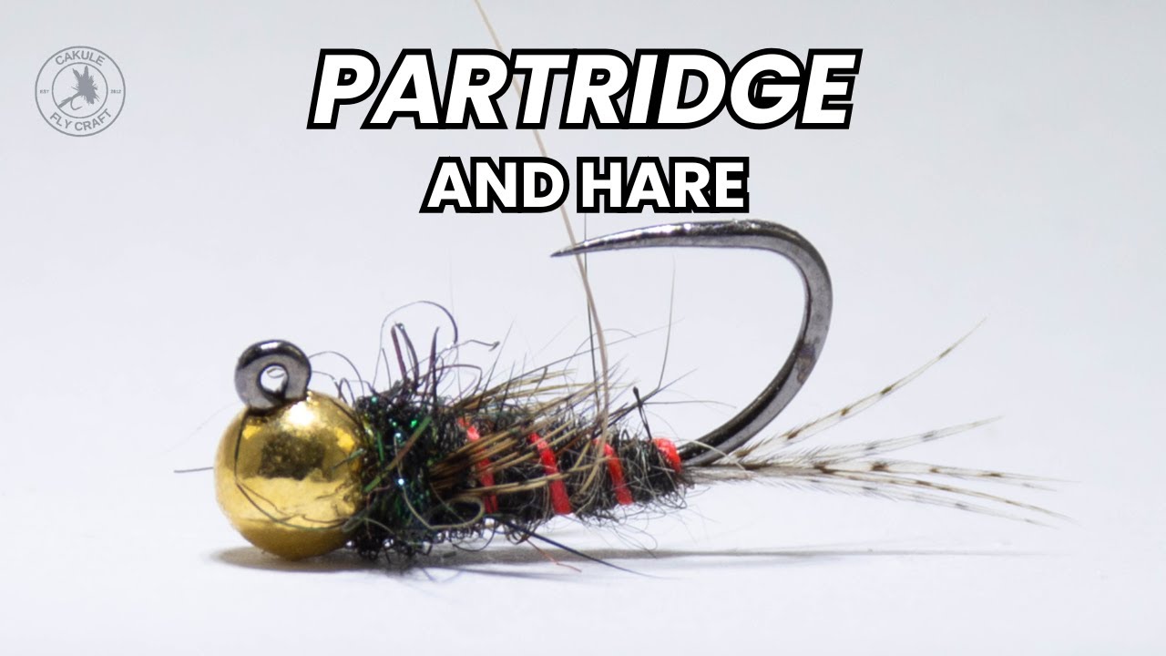 Partridge and Hare Nymph | Fly Tying Tutorial | Мушичарење | Еребица и Зајак Нимфа