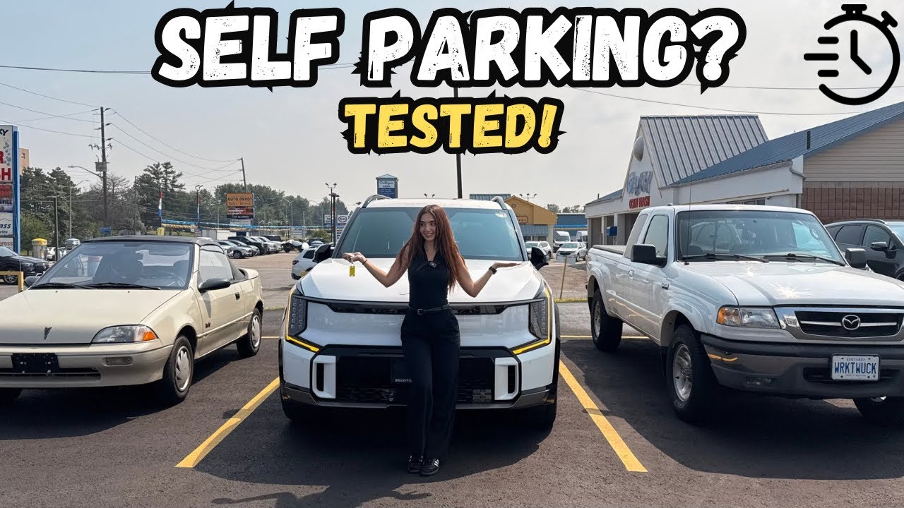 How To Make Your EV9 Park Itself! (Remote Smart Parking Assist) Tested! 