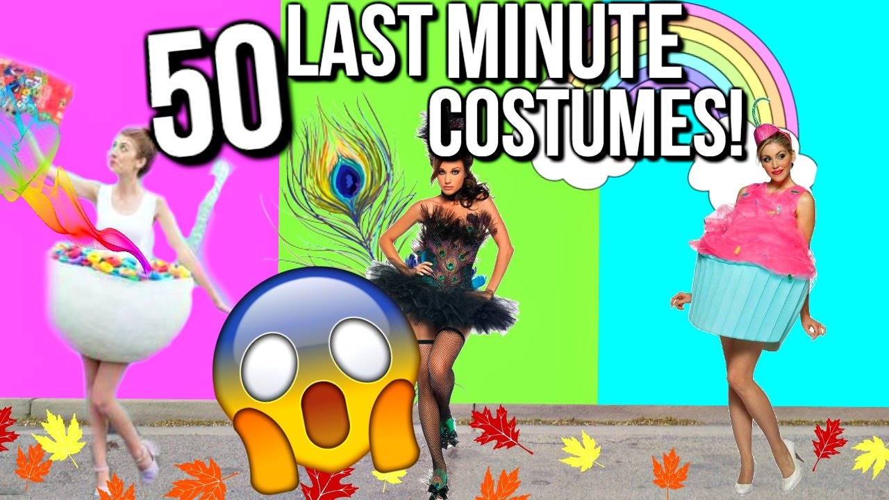 50 LAST MINUTE HALLOWEEN COSTUME IDEAS 2016 | Courtney Lundquist