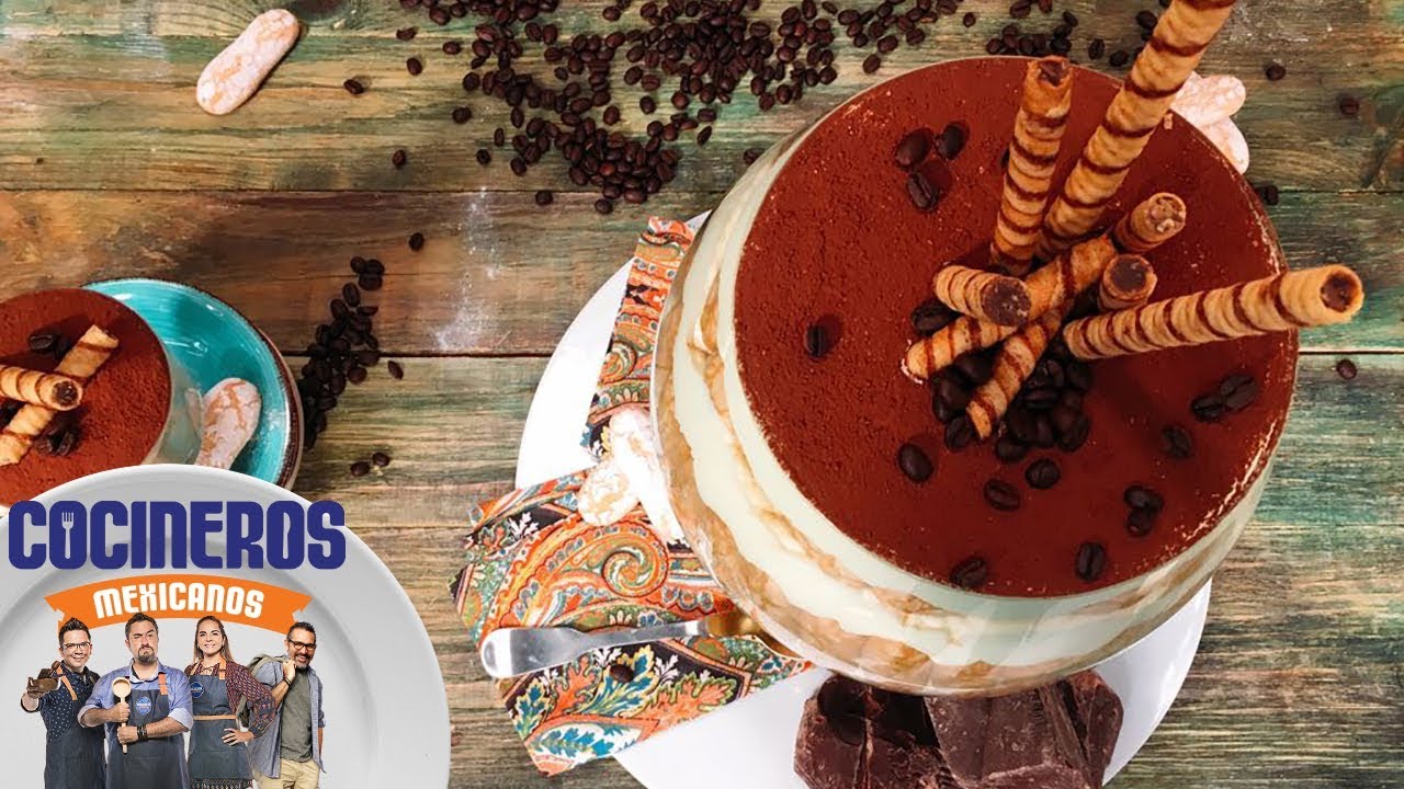 Receta: Mega tiramisú | Cocineros Mexicanos