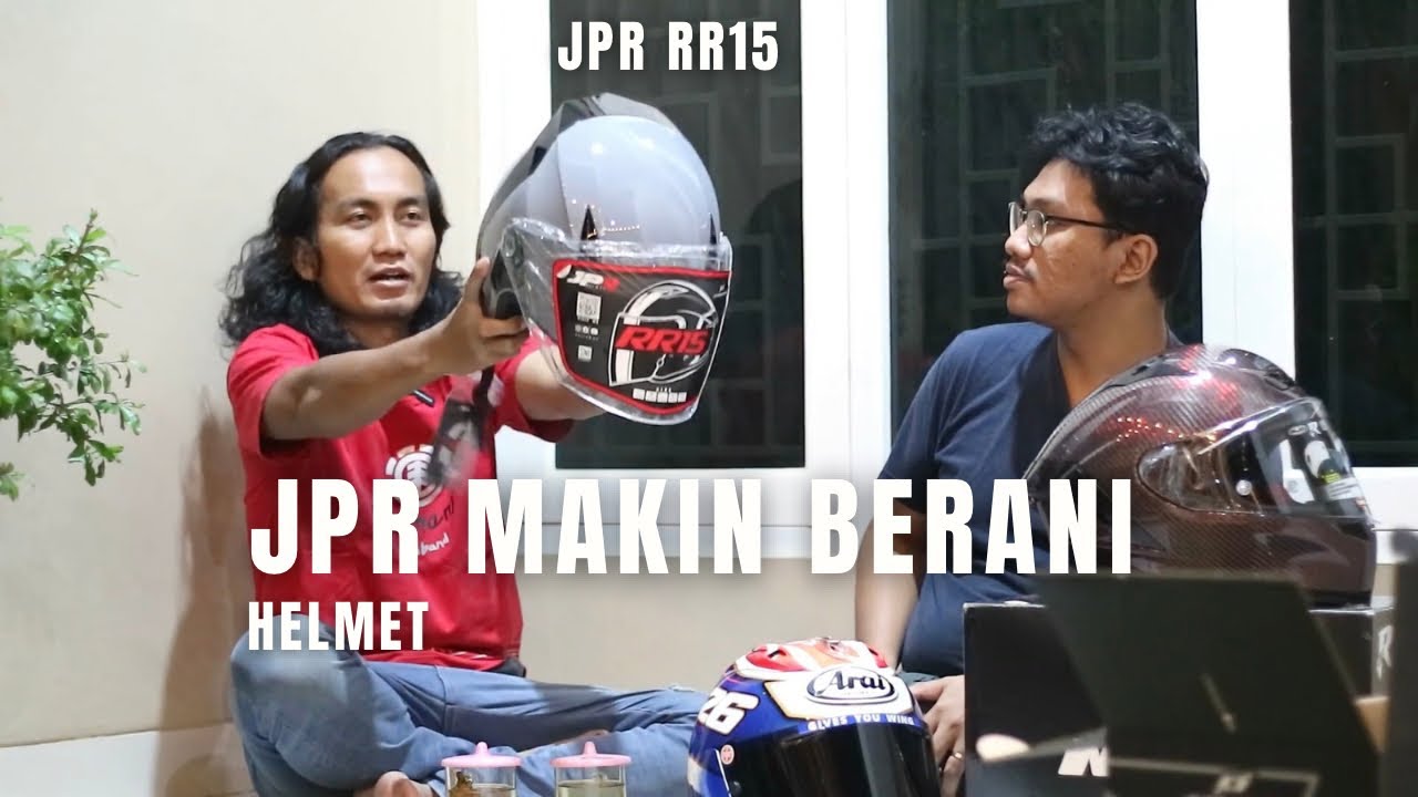 &plusmn;300rb JPR RR15 Helm SNI pesaing ACH Sonic ALV Ultron DYR Subaru #jprrr15 #jprhelmet
