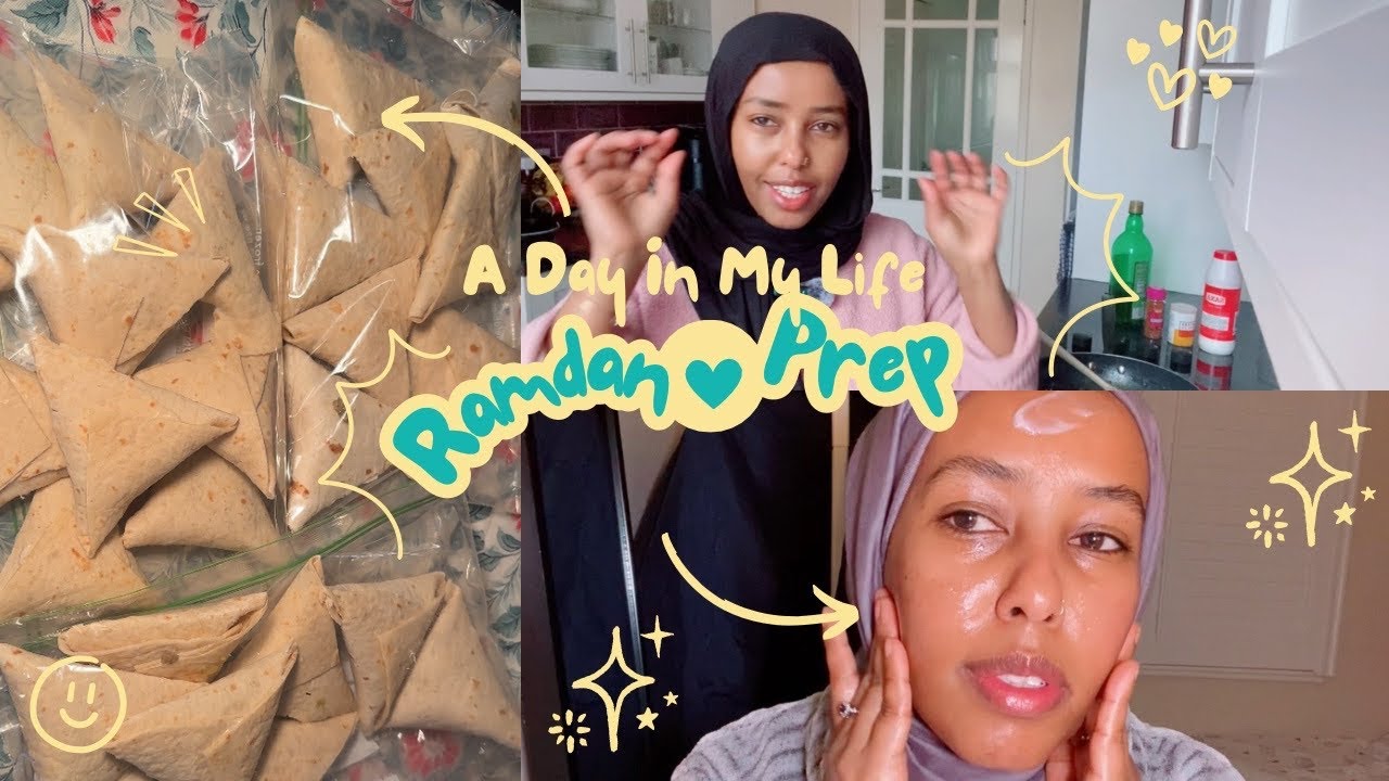 Getting Ready for Ramadan✨🌙 FreezerSamosa Prep & Night Routine 🍒iskudiyarinta ramadanka kusodhawada