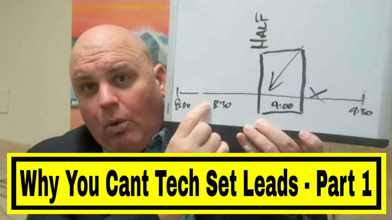 HVAC Tech Set Leads - Why Aou Are Not Able to Set Leads As A Technician (Part 1)