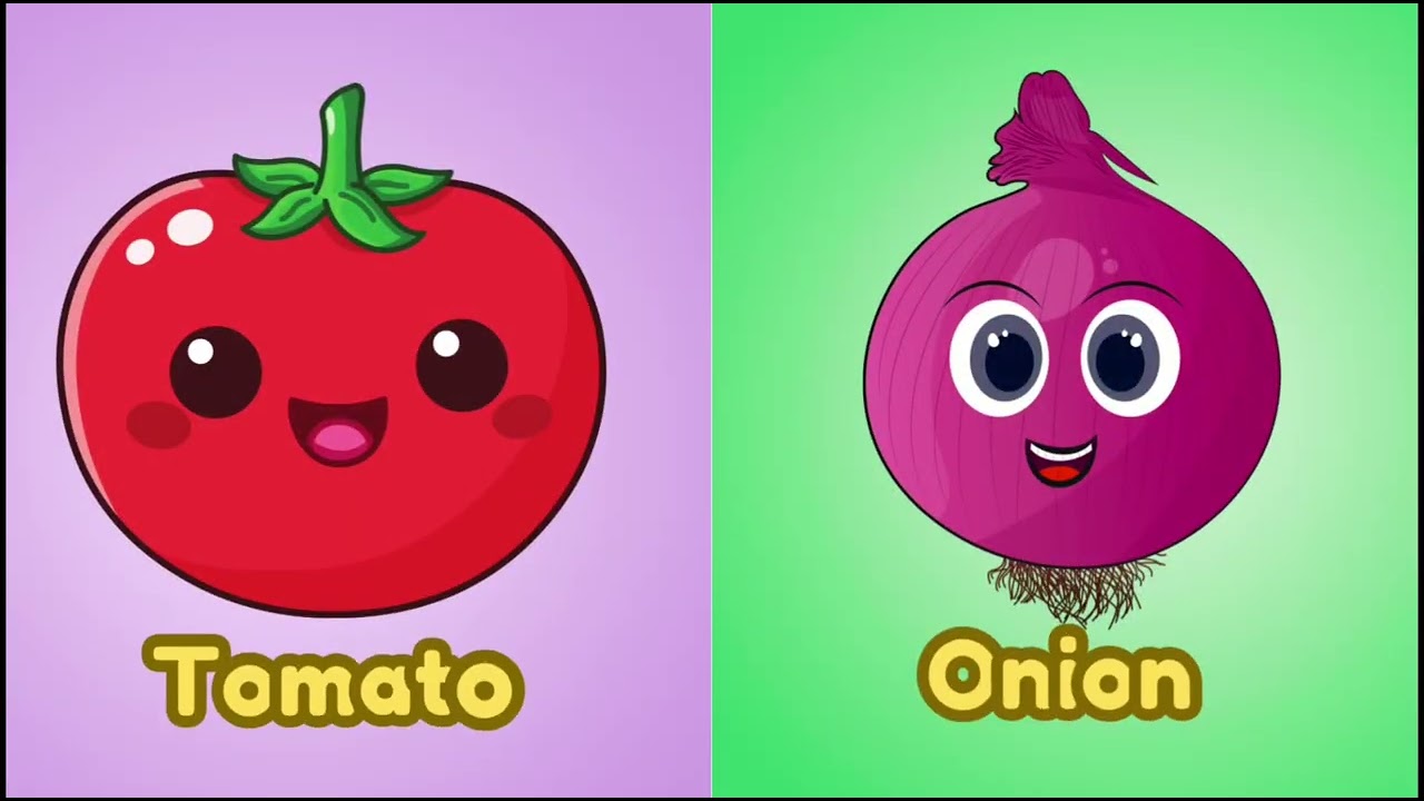 Guess The Vegetable Name! 🍆🥕 | Can Your Toddler Solve This?
