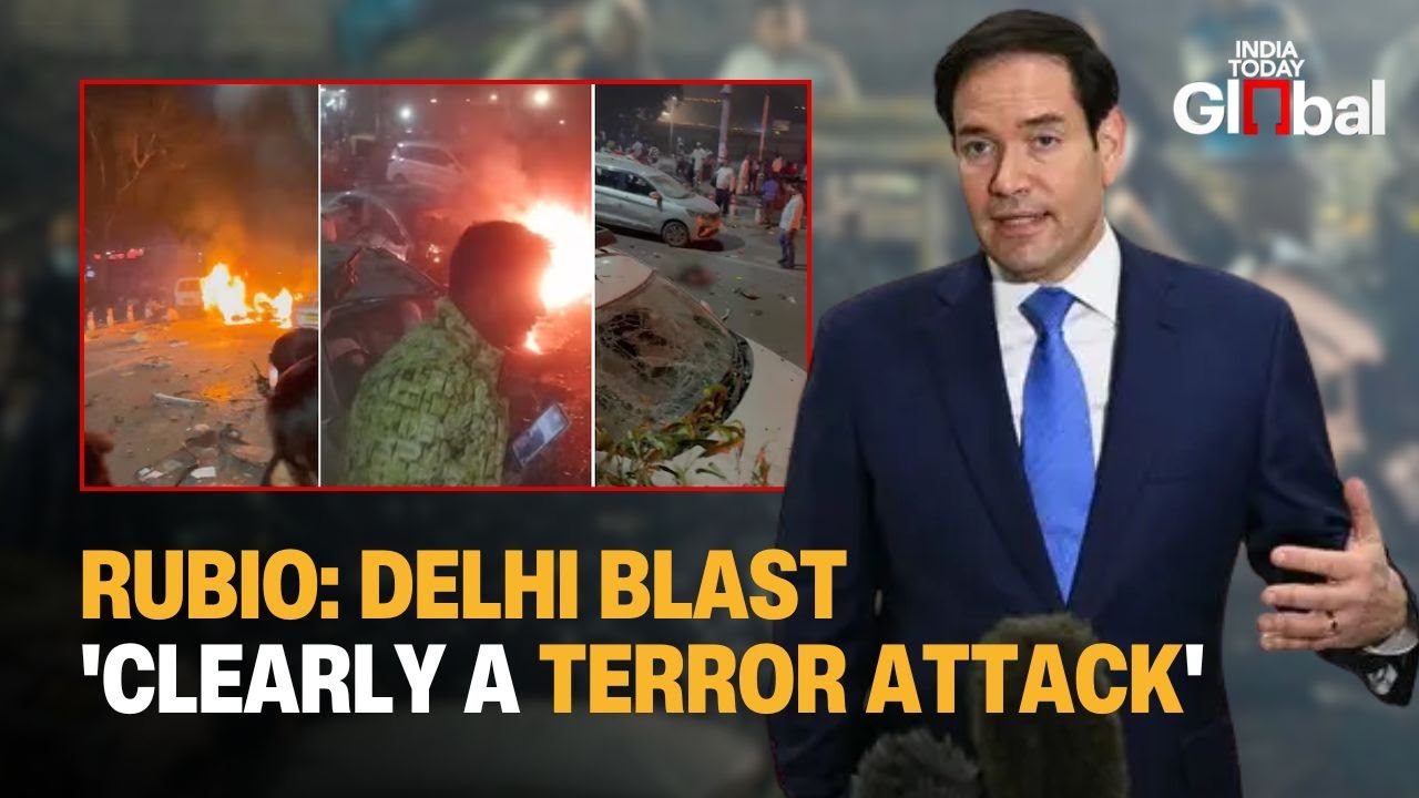 U.S. Calls Delhi Blast a Terror Attack | Marco Rubio Commends India&rsquo;s Measured Response