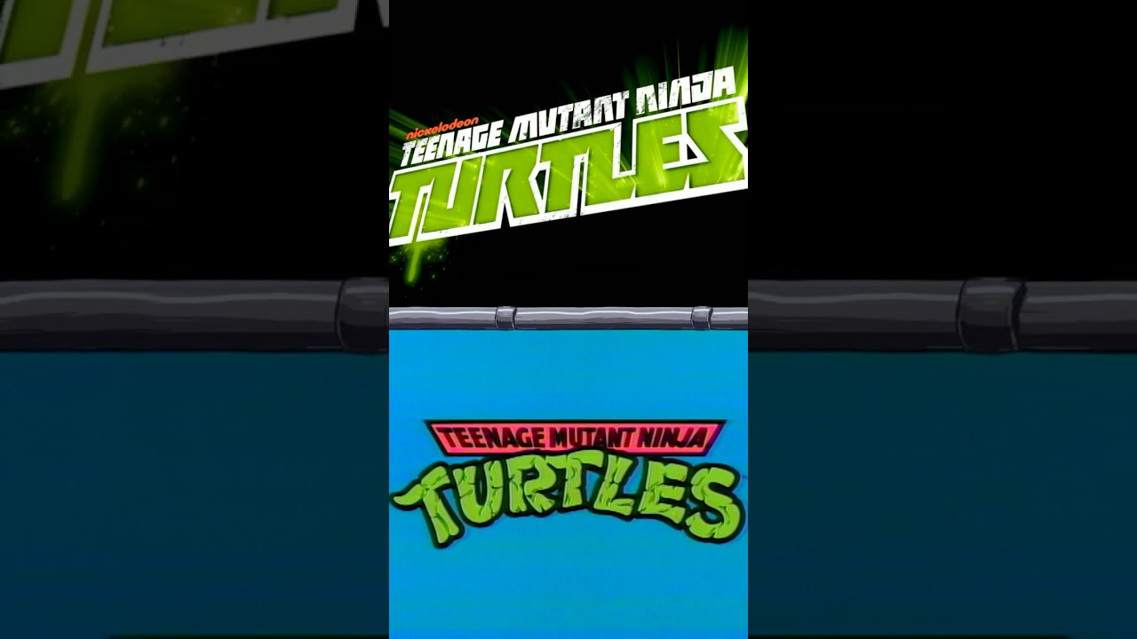 1987 vs. 2012 Teenage Mutant Ninja Turtles! 🐢