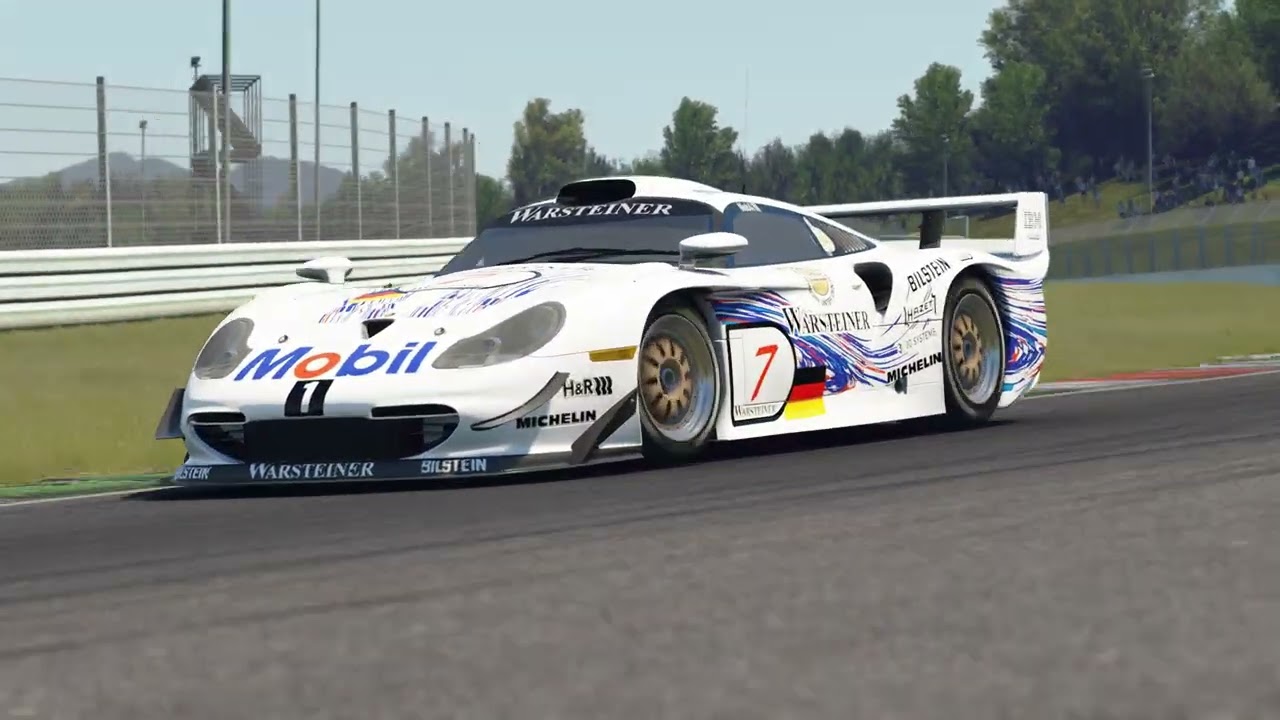 Porsche 911 GT1 97 at Mugello- Porsches evolution of an iconic GT1 legend