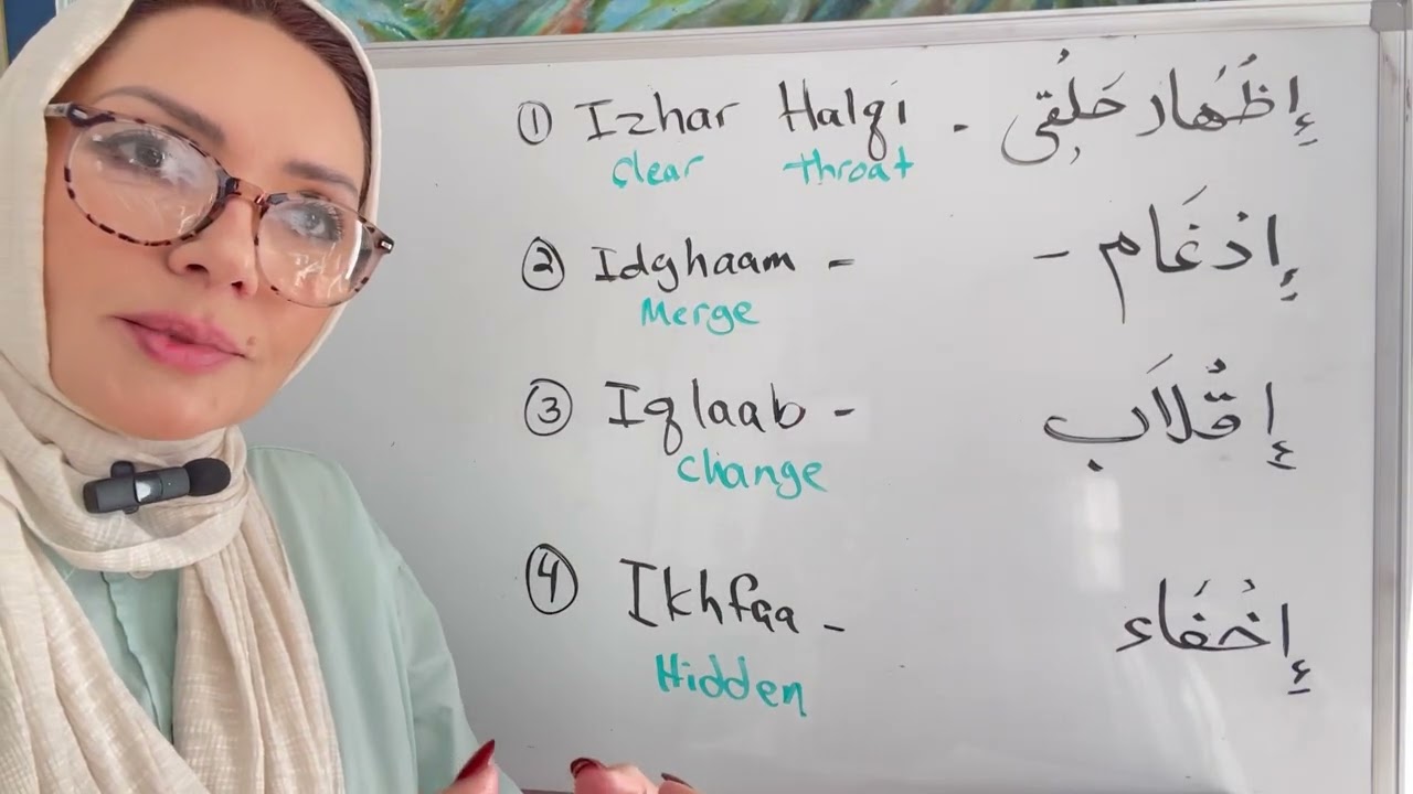 Video 3 Master Tajweed rules in 2 weeks!
