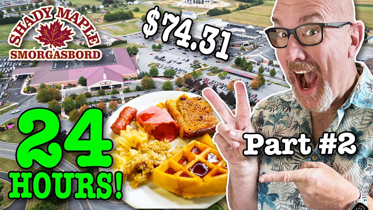 Living at Americas LARGEST BUFFET 🇺🇸🇺🇸 for 24 HOURS • Part 2