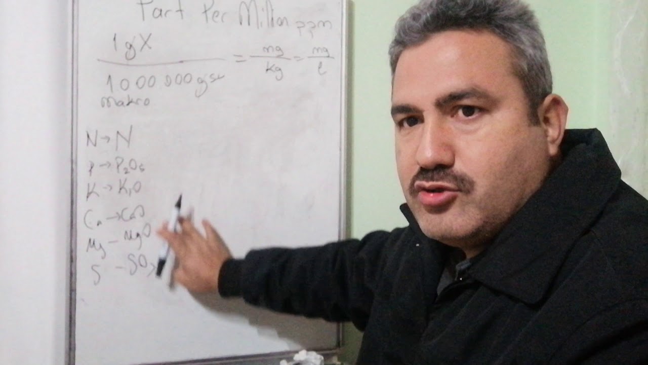 Gübre solüsyonu ppm hesaplama