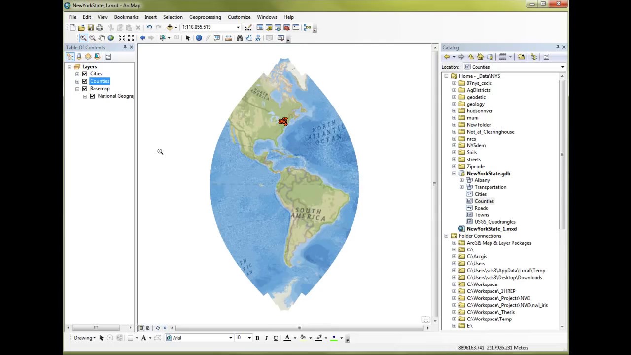 ArcGIS10 Basics 1 of 4