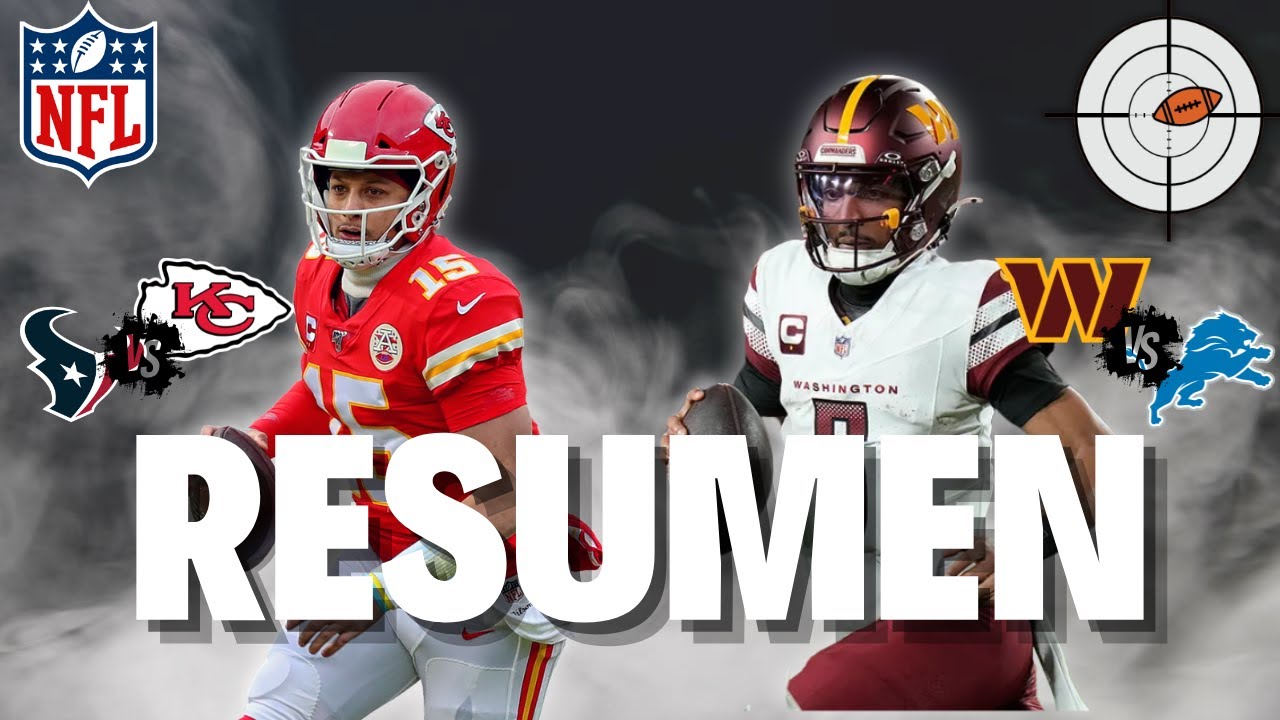 Resumen Ronda Divisional NFL PLAYOFFS 2024 - 2025. GANADORES Y PERDEDORES.