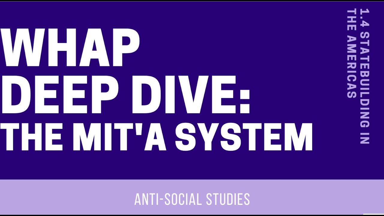 AP World History (WHAP) 1.4 Deep Dive: Incan Mita System