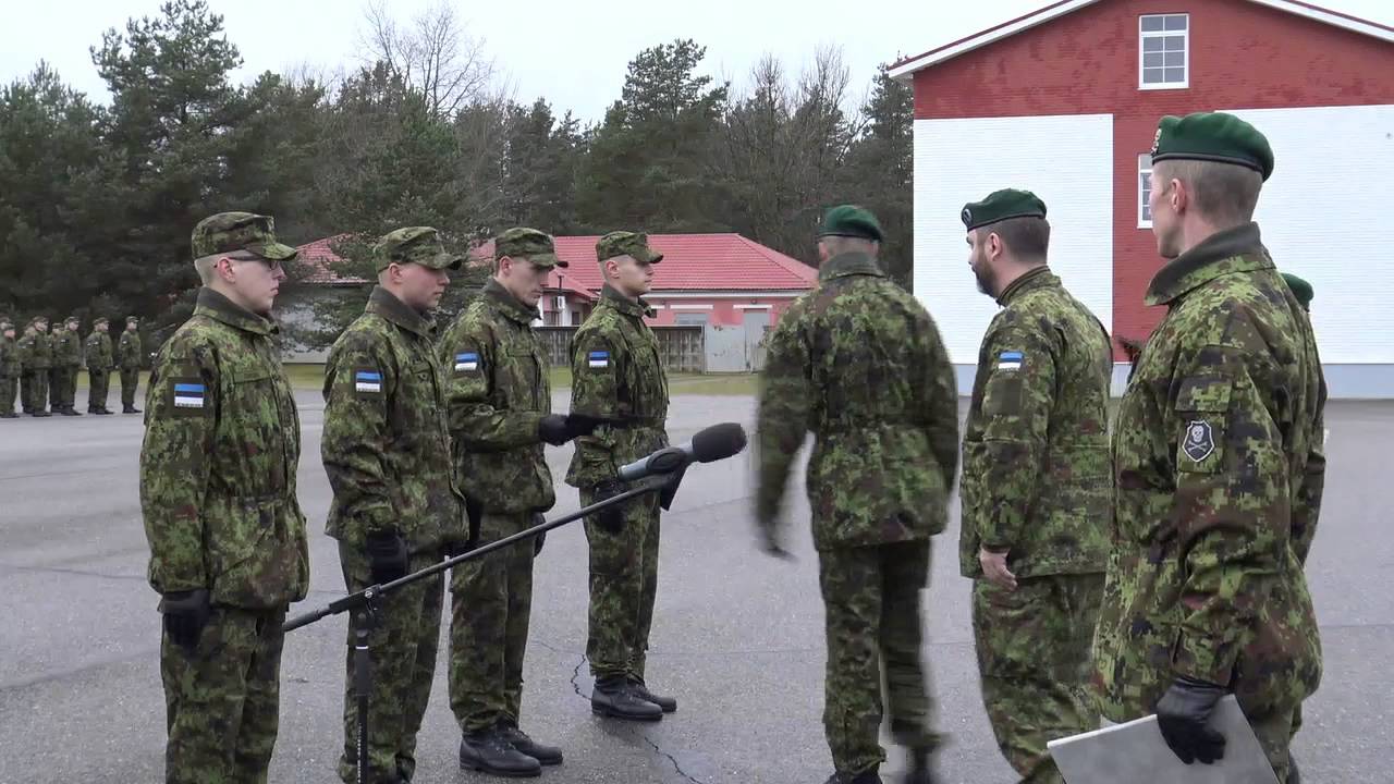 Sõdurivande andmine Kuperjanovi pataljonis