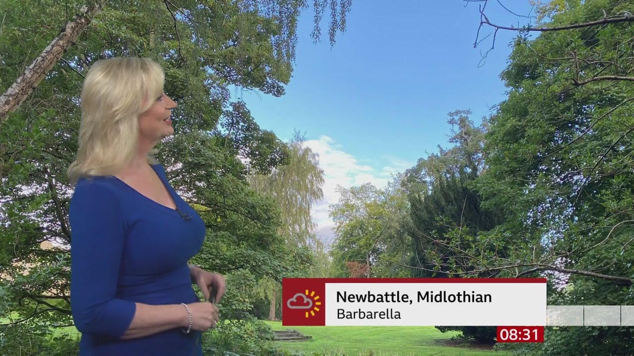 Carol Kirkwood - BBC Breakfast Weather 03/09/2020 - HD