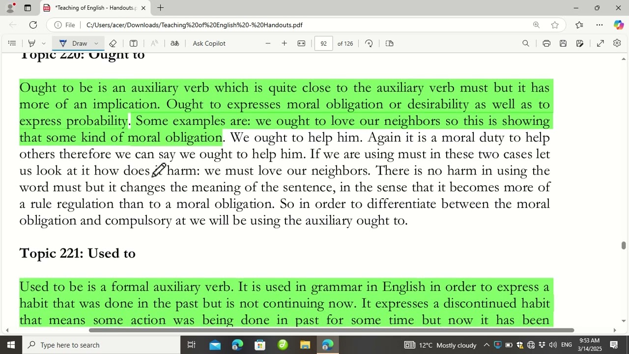 edu516 Lecture 41 to 45 v v v important regarding to final term