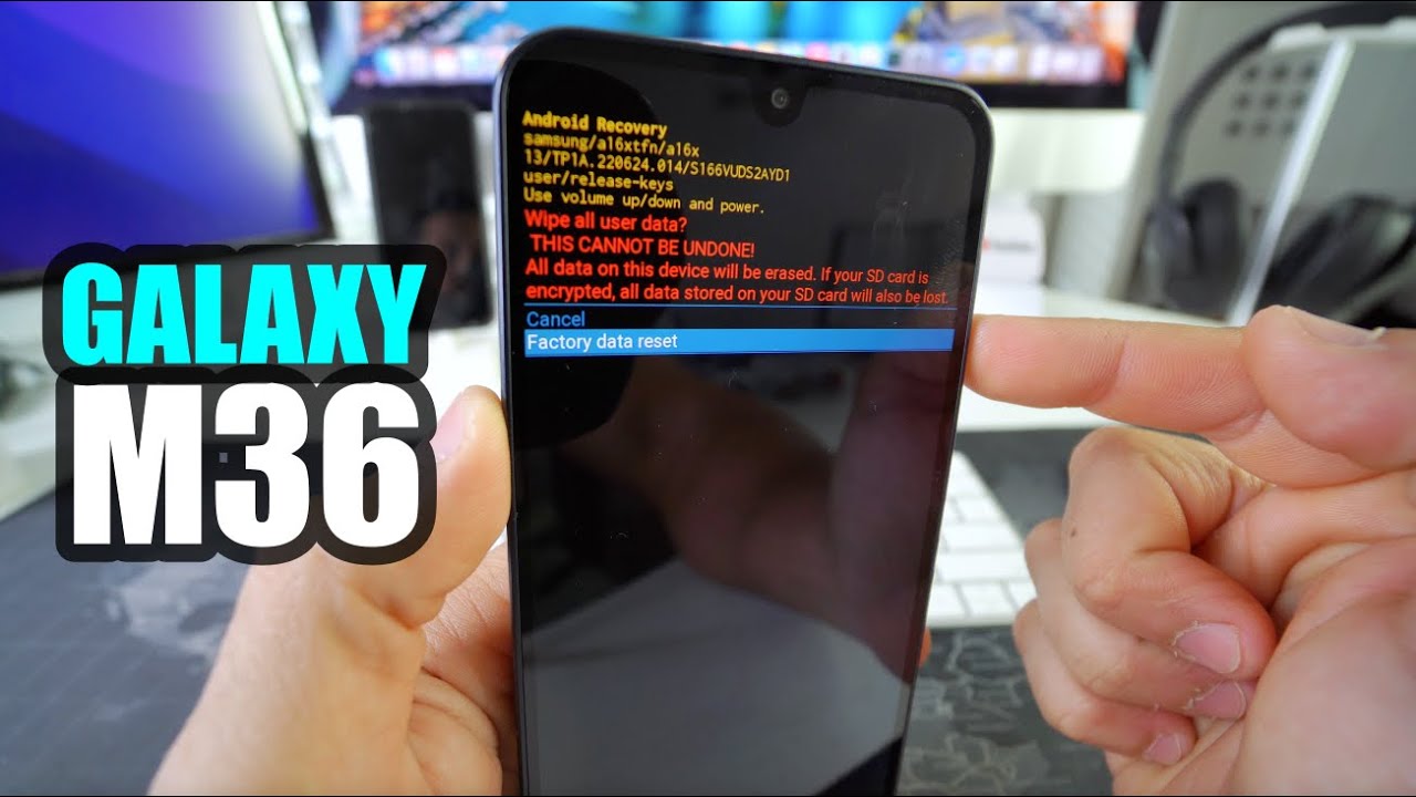 Как сделать полный сброс настроек Samsung Galaxy M36 5G — сброс настроек до заводских