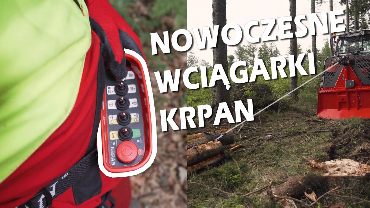 wciągarki leśne Krpan