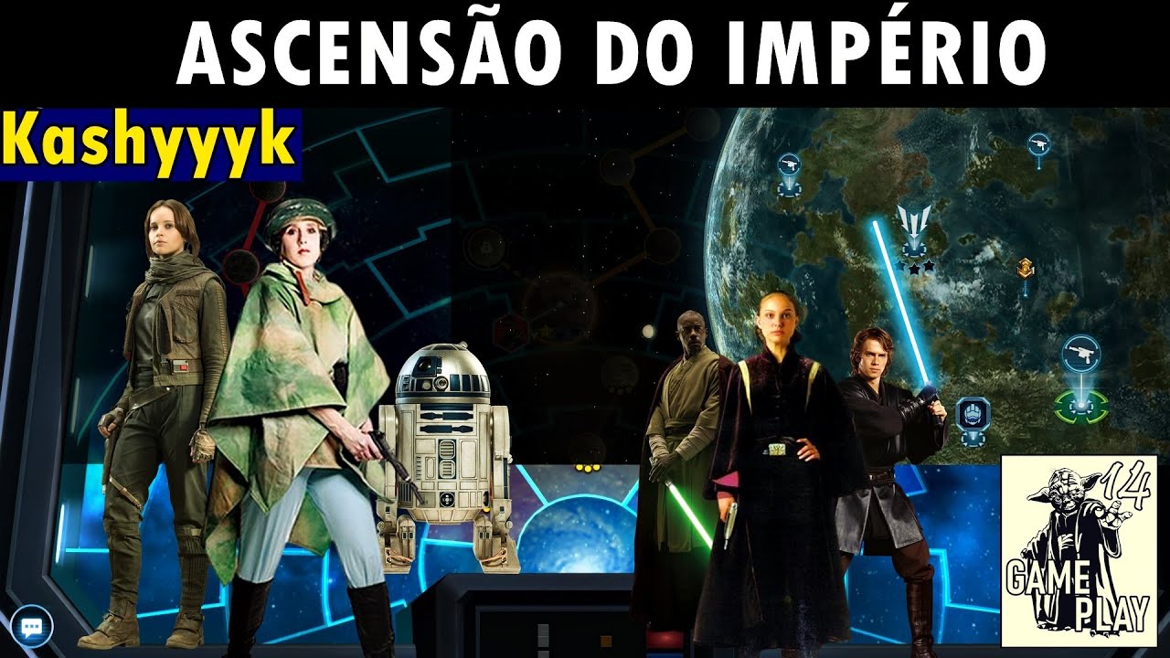 ASCENSÃO DO IMPÉRIO - Kashyyyk (ORBITA 3) TB.07 SWGOH |14GAMEPLAY