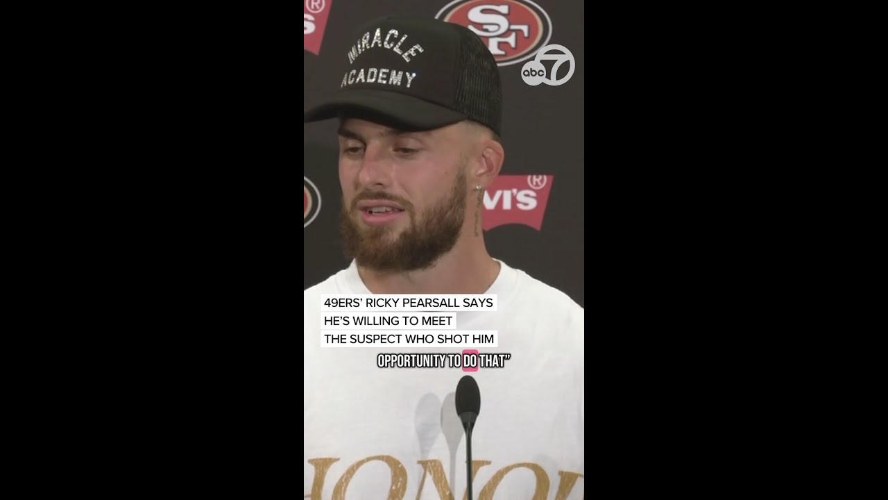 49ers' Ricky Pearsall says he's willing to meet suspect who shot him during attempted robbery in SF