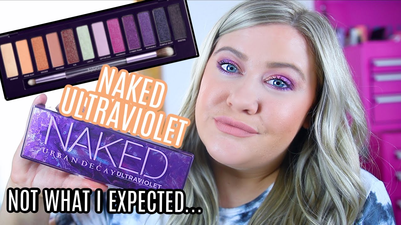 URBAN DECAY NAKED ULTRAVIOLET PALETTE - 3 LOOKS + MY THOUGHTS