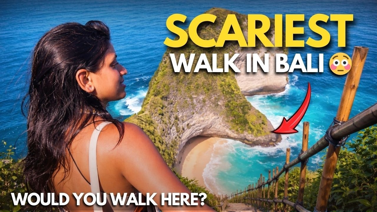 Kelingking Beach Trek &mdash; Was It Really Worth the Risk? 😳 | Bali Vlog 13 | Nusa Penida