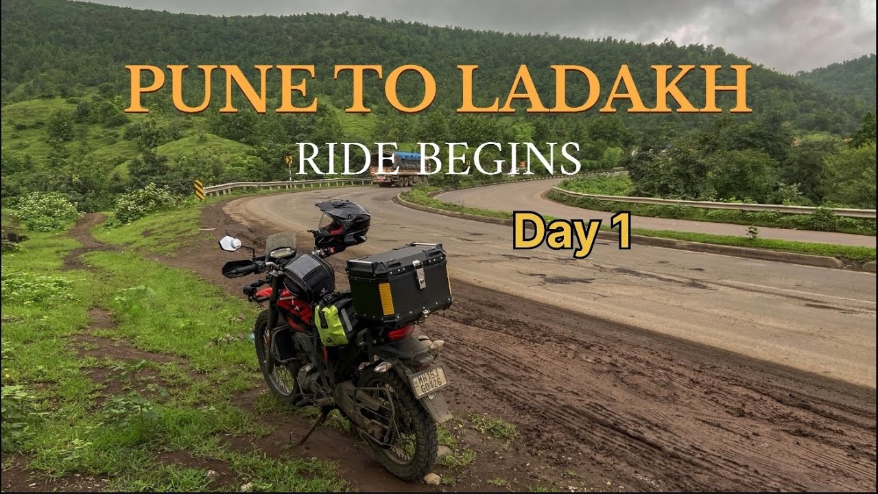 Pune to Ladakh ( Solo ride ) | Ep.1 Pune to Dhar 600km on xpulse